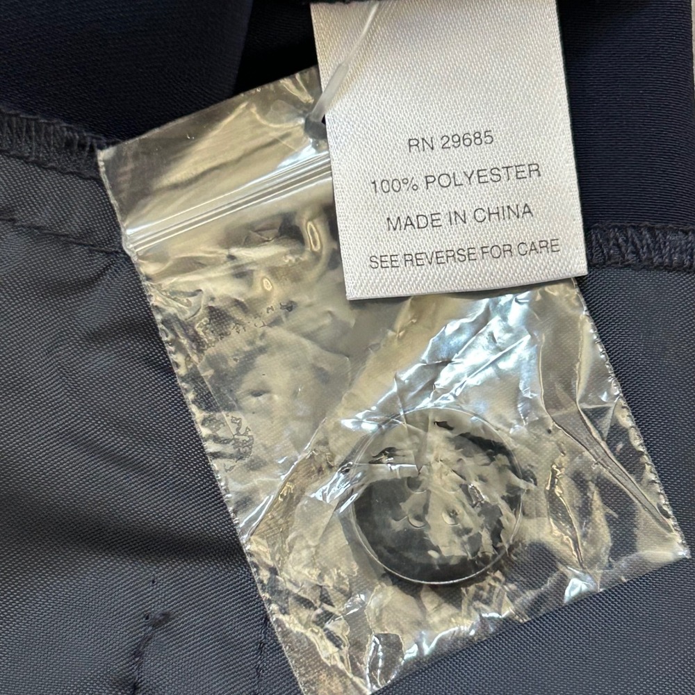 Pendleton Catalina Pants Women 10P Petite Navy Wide Leg Trousers NWT $128 - Picture 5 of 13